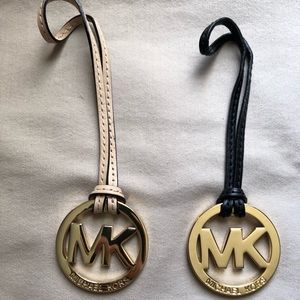 Michael Kors Gold Purse Hang Tag